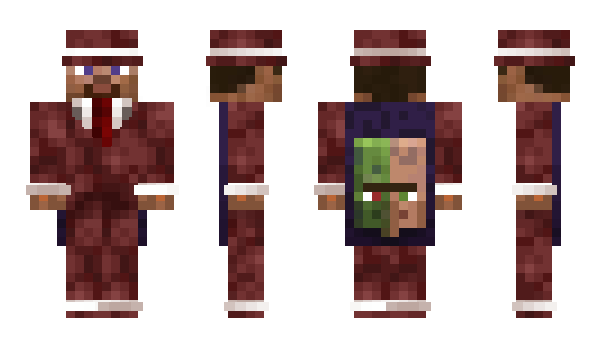 Minecraft skin NetherChunks