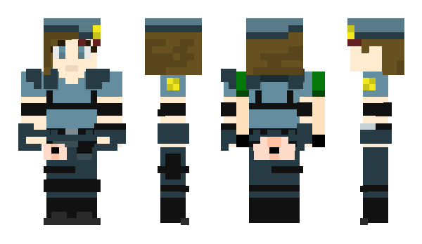 Minecraft skin JillVale