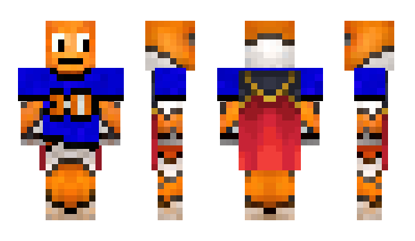 Minecraft skin ItsTheClownfish