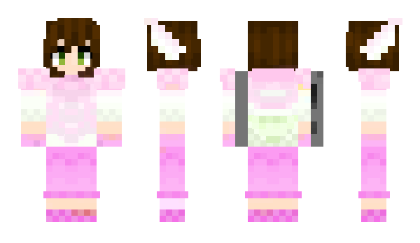 Minecraft skin pink_chief
