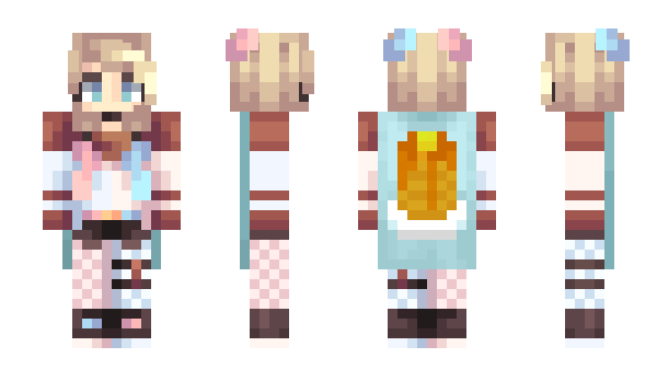 Minecraft скин по нику Mizzkitty_HD