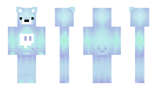 Minecraft skin WallliBear