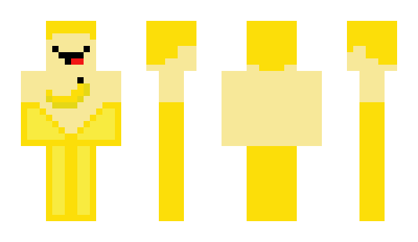 Minecraft skin Bananaplain