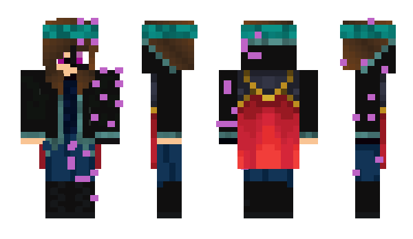 Minecraft skin BlueKyma