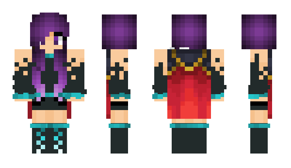 Minecraft skin SaoriKido