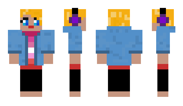 Minecraft skin DieBlondine56