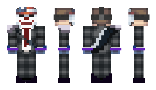 Minecraft skin HandsomeH