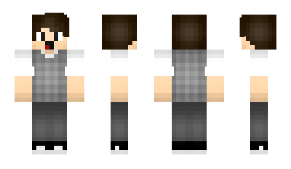 Minecraft skin Ghostedly