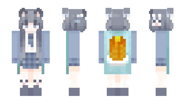 Minecraft skin LuckyQiYue