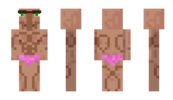 Minecraft skin bootyshaker2