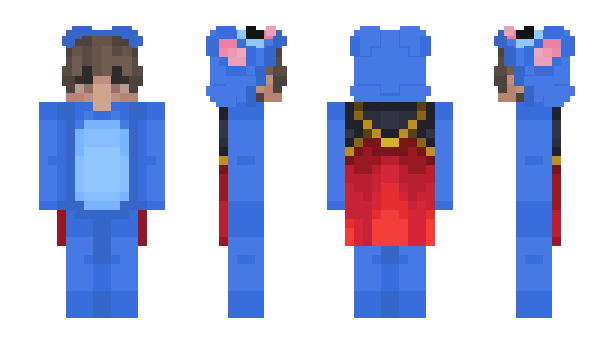 Minecraft skin FlupyMC