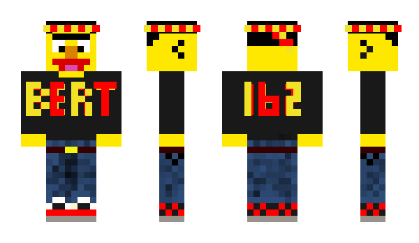Minecraft skin Bert162