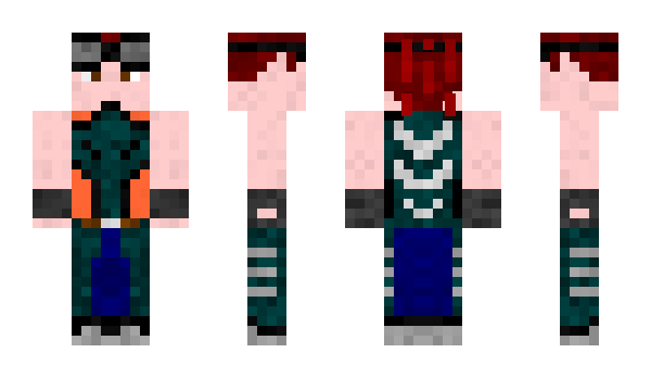 Minecraft skin Mugiwaras