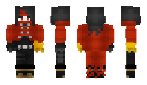 Minecraft skin alphawolf6