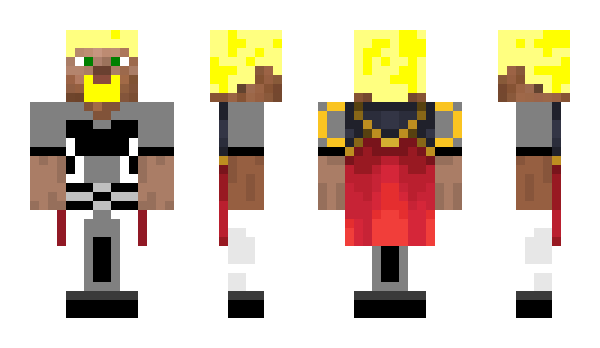 Minecraft skin Quadrant