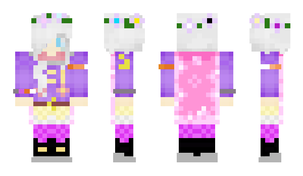 Minecraft skin x_tyche_x