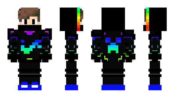 Minecraft skin 08power_boy08