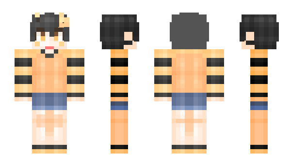 Minecraft skin Honey_B