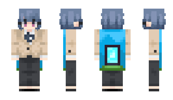 Minecraft skin Yuuuts