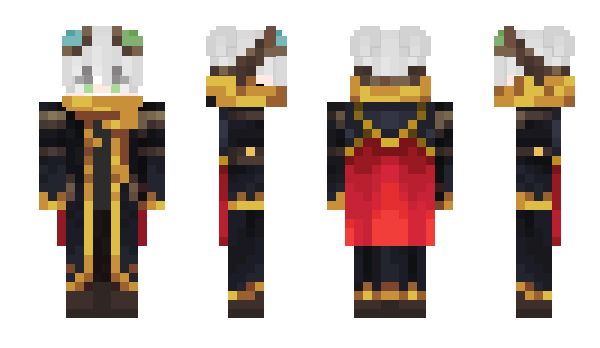 Minecraft skin VitalikFox