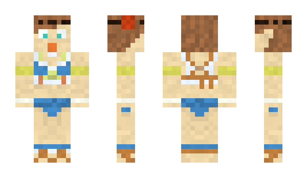 Minecraft skin Mathele