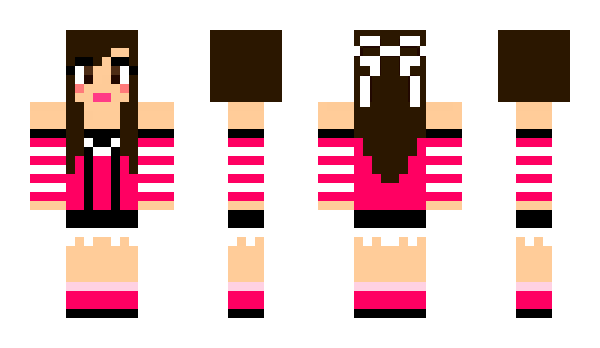 Minecraft skin BlasterGirl