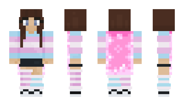 Minecraft skin sch1zotgirl