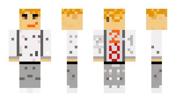 Minecraft skin luckPlayz