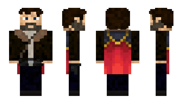 Minecraft skin RickyDickyGrime