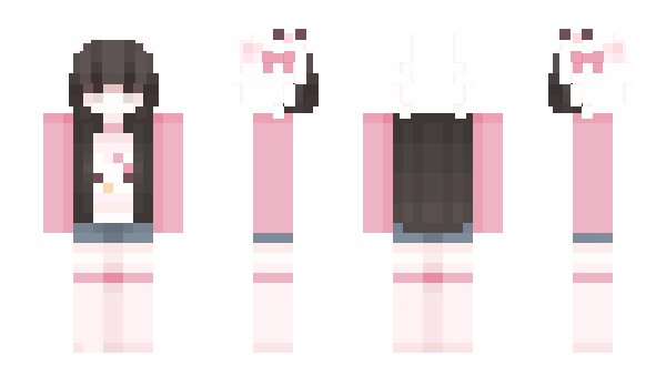 Minecraft скин по нику Klaraxe_