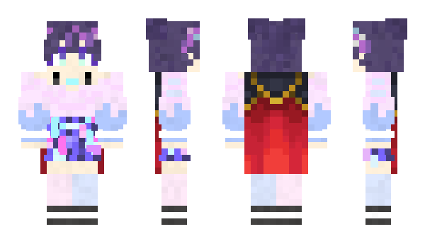 Minecraft skin SpringOrchid