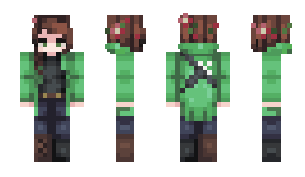 Minecraft skin Junglegirl7