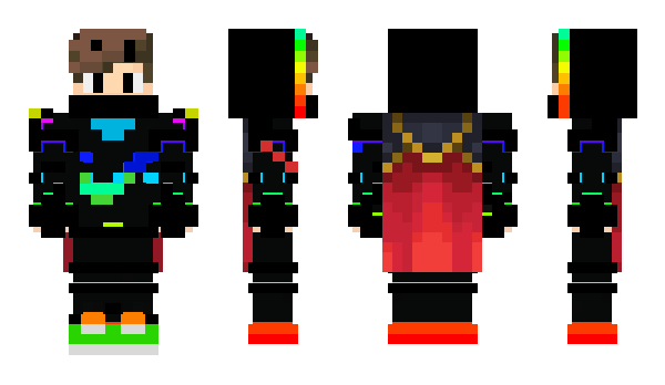 Minecraft skin AgentePVH