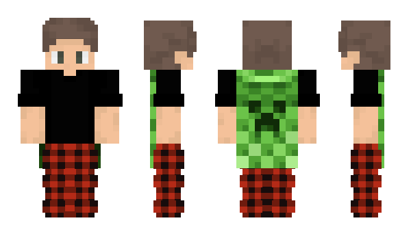 Minecraft skin PowerOutage