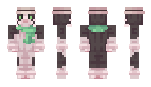 Minecraft skin slitno