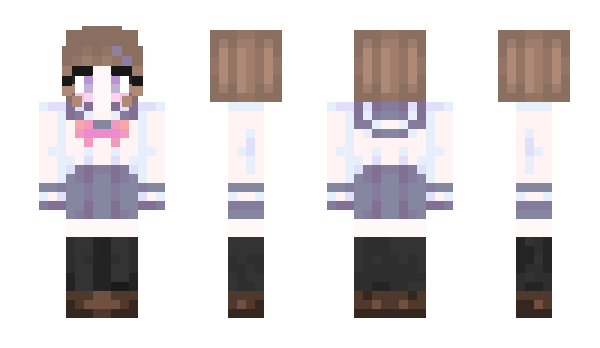 Minecraft skin AronaPie