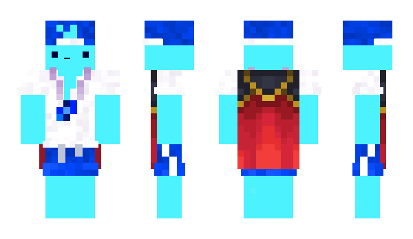 Minecraft skin Blue__