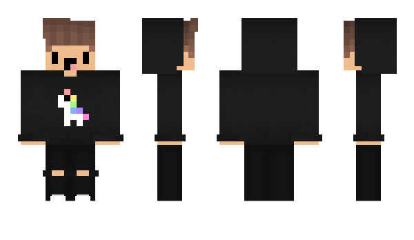 Minecraft skin SpookyBoy