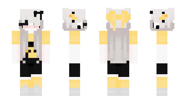 Minecraft skin Ananasiki