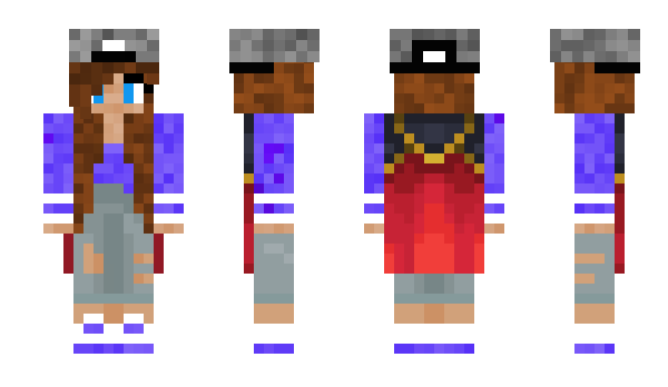 Minecraft skin Fridia