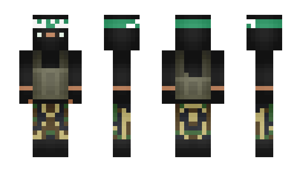 Minecraft skin mujahedeen