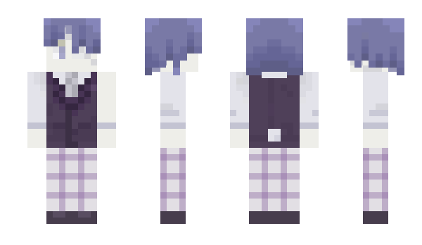 Minecraft skin LunaticNoxWolf