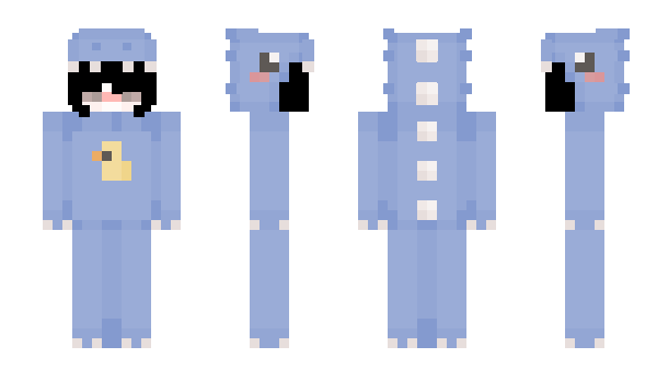 Minecraft skin rawhr_o3o