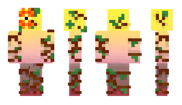 Minecraft skin Mothpert