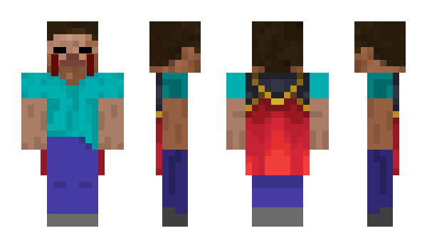 Minecraft skin Oufitted