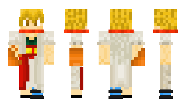 Minecraft skin Trueno_Merengue