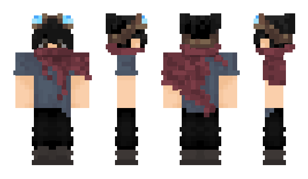 Minecraft скин по нику Hysteriu
