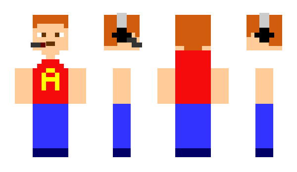 Minecraft скин по нику Anmax