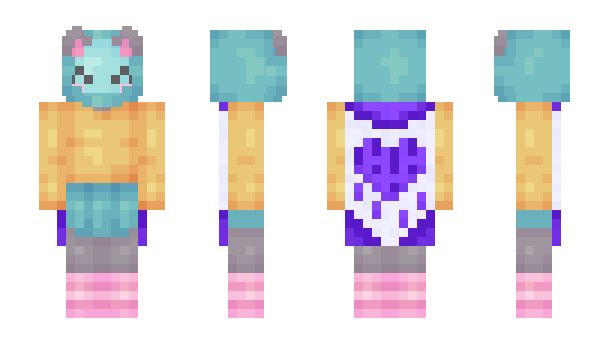 Minecraft скин по нику Technolia