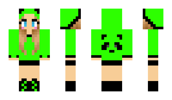 Minecraft skin Dalicija